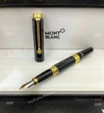 Top Replica Montblanc William Shakespeare Fountain Gold Clip For Sale